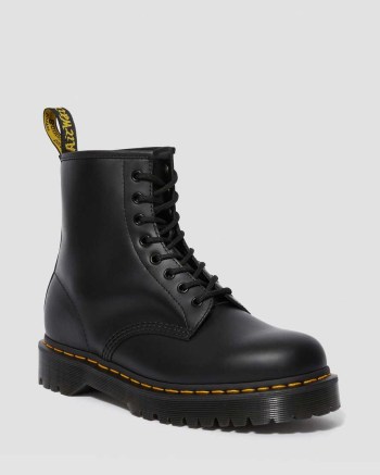 Dr Martens 1460 Bex Smooth Leather Cizmy Na Platforme Damske Čierne | 3190-OIBCX